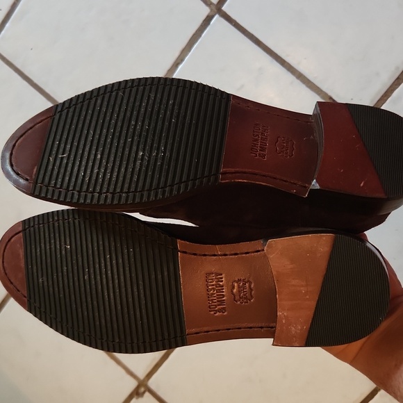 Johnston & Murphy Ankle Boots Womens Size 6.5 Suede Ankle - Picture 4 of 7